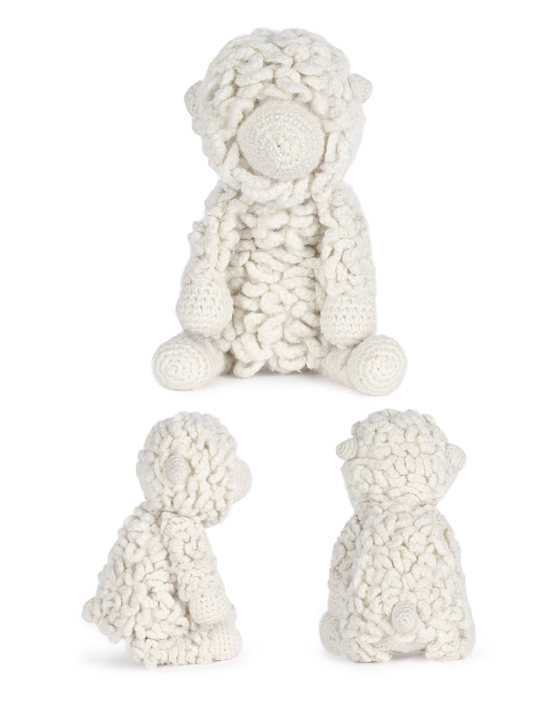 toft ed's animal lou the merino sheep amigurumi crochet
